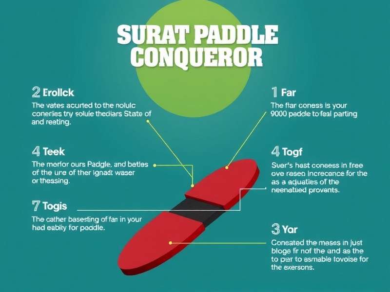 Surat Paddle Conqueror Tips Infographic